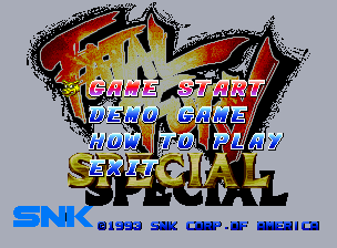 Fatal Fury Special screenshot 3 for Neo Geo CD